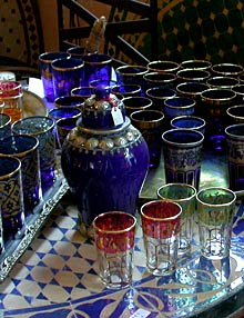 marokkanische Teeglser