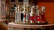 Glasflaschen aus Marrakech